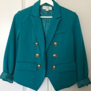 Teal Blazer